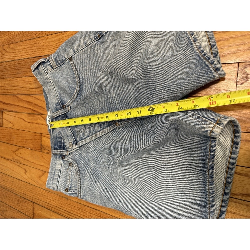 Agolde Criss Cross Jean Short in Momentum Size 24 - Picture 5 of 7